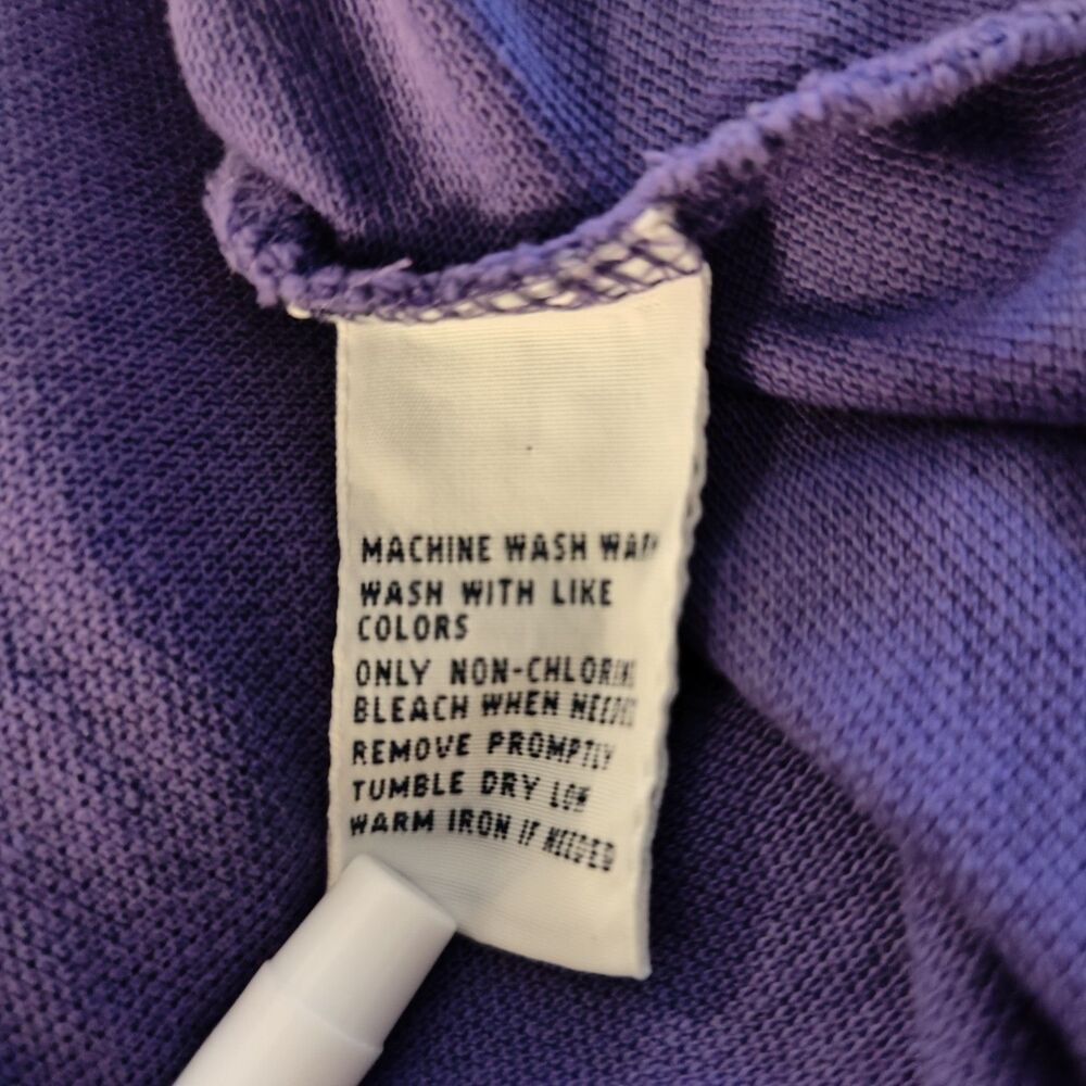 Polo Ralph Lauren Brazil Rugby Polo Shirt Men Medium Purple Big Pony 3 Flag Logo - Picture 6 of 7